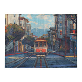 San Francisco Trolley in Large (60" x 80") Size