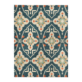 Merrin Blue & Ivory in Large (60" x 80") Size