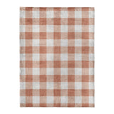 Buffalo Plaid Light Terracotta in Large (60" x 80") Size