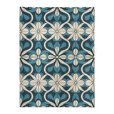 Mattheo Blue & Ivory in Large (60" x 80") Size