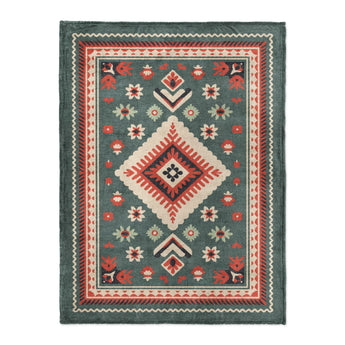 Solano Sage & Terracotta in Large (60" x 80") Size