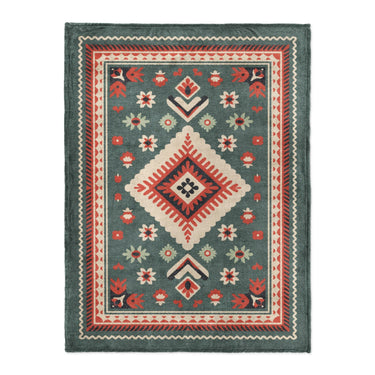 Solano Sage & Terracotta in Large (60" x 80") Size