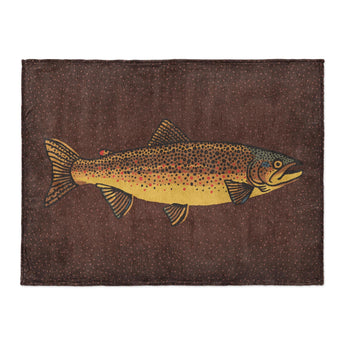 Brown Trout in Large (60" x 80") Size