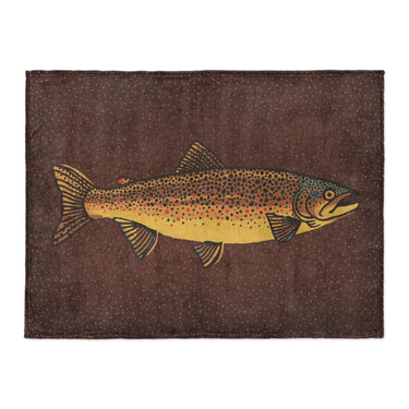 Brown Trout in Large (60" x 80") Size