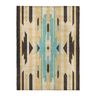 Jessa Blue & Ivory in Large (60" x 80") Size
