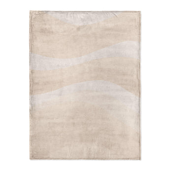 Sinuous Ivory Monochrome in Large (60" x 80") Size