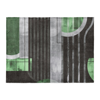 Gordian Dark Green in Large (60" x 80") Size