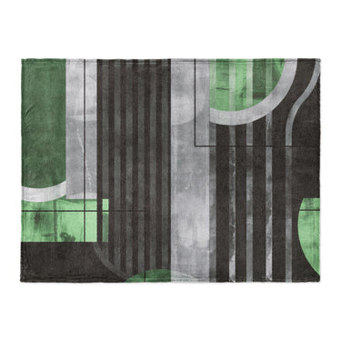 Gordian Dark Green in Large (60" x 80") Size