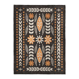 Topanga Black & Yellow in Large (60" x 80") Size