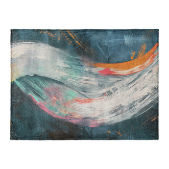 Triton Navy Polychrome in Large (60" x 80") Size