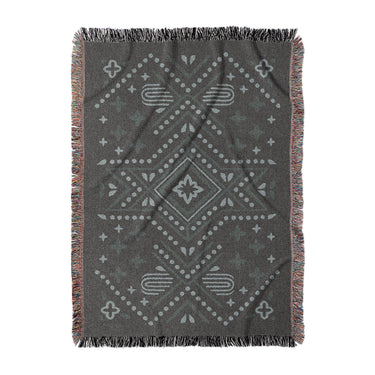 Durand Charcoal Grey in Large (80" x 60") Size