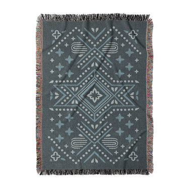 Durand Navy Blue in Large (80" x 60") Size