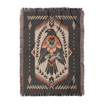 Falcon with a Snack in Large (80" x 60") Size