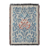Beryl Blue & Red in Large (80" x 60") Size
