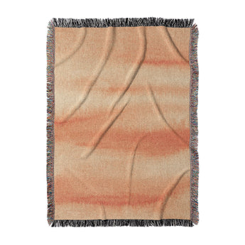 Ophelia Watercolor Peach Balayage in Large (80" x 60") Size