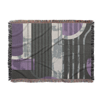 Gordian Dark Purple in Large (80" x 60") Size