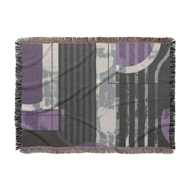 Gordian Dark Purple in Large (80" x 60") Size