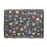 Geometric Confetti Twilight in Large (80" x 60") Size