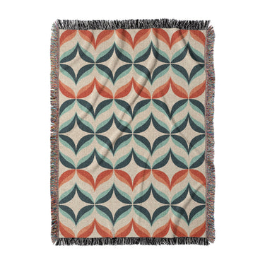 Jasper Blue & Red in Large (80" x 60") Size