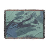 Tethys Navy & Seafoam in Large (80" x 60") Size