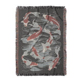 Koi Pond Charcoal in Large (80" x 60") Size