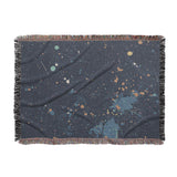 Jacob Navy & Orange in Large (80" x 60") Size