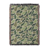 Duck Camo Green in Large (80" x 60") Size
