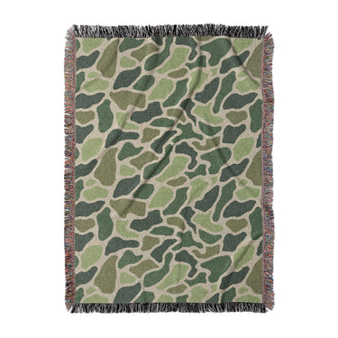 Duck Camo Green in Large (80" x 60") Size