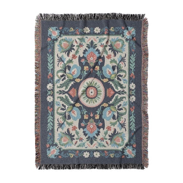 Nellie Blue Multicolor in Large (80" x 60") Size