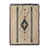 Zosia Black & Taupe in Large (80" x 60") Size