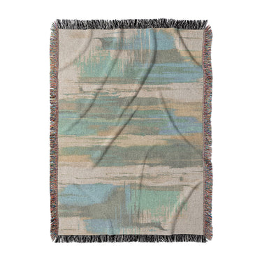 Jörgan Teal & Taupe in Large (80" x 60") Size