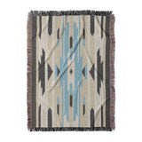 Jessa Blue & Ivory in Large (80" x 60") Size