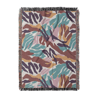 Cecilia Multicolor Woven Throw Blanket