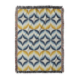 Jasper Blue & Gold in Large (80" x 60") Size