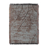 Bennett Brown & Grey in Large (80" x 60") Size