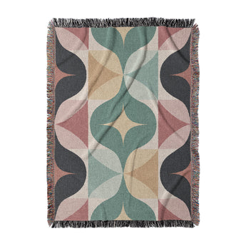 Maxine Multicolor Woven Throw Blanket