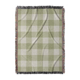 Buffalo Plaid Light Sage in Large (80" x 60") Size