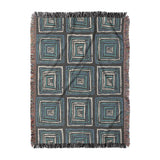 Diego Black & Blue in Large (80" x 60") Size