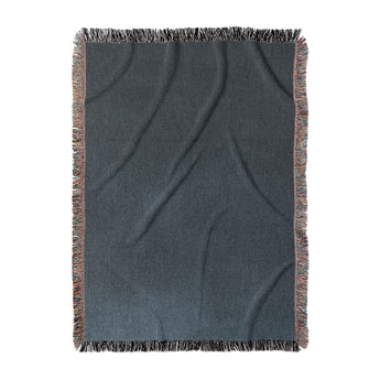 Keanu Watercolor Navy Blue Ombre in Large (80" x 60") Size