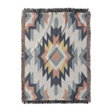 Dakota Blue & Orange in Large (80" x 60") Size