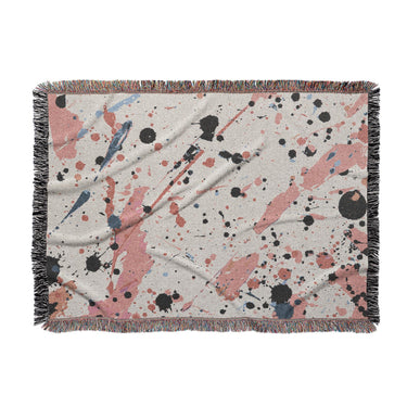 Kayla Paint Splatter in Large (80" x 60") Size