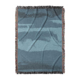 Jacinda Watercolor Blue Ombre in Large (80" x 60") Size