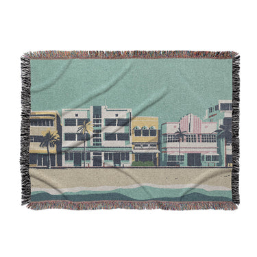 Art Deco Beach in Large (80" x 60") Size