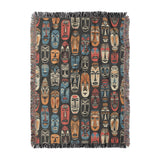 Tribal Masks in Large (80" x 60") Size