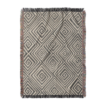 Hoffman Black & Ivory in Large (80" x 60") Size