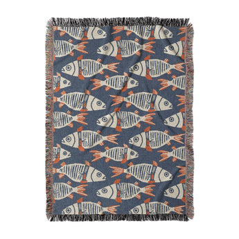 Tribal Fish in Large (80" x 60") Size