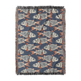 Tribal Fish in Large (80" x 60") Size