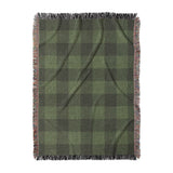 Buffalo Plaid Dark Olive in Large (80" x 60") Size