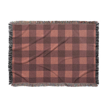 Buffalo Plaid Deep Red in Large (80" x 60") Size