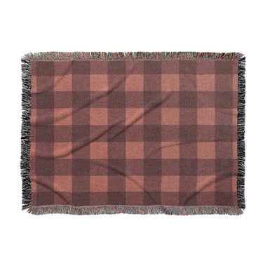 Buffalo Plaid Deep Red in Large (80" x 60") Size
